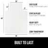 GORILLA GRIP Slip Resistant Office Chair Mat for Carpet Floors,