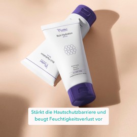 colibri skincare Rich Hydration Mask 150 ml - Moisturising Mask Face - Intensive Care for Very Dry Skin - Face Mask for Stressed Skin - Face Mask for Exciting Skin Feeling