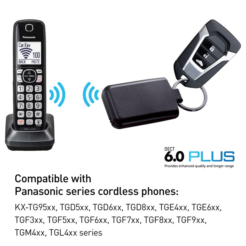PANASONIC KX-TGA20B 200-Yard Key Detector
