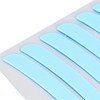 30 Pairs Silicone Eyelash Lift Curved Shape Reusable Soft Rods