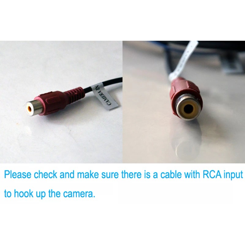 RCA Car Reverse Rear-View Backup Camera For Honda Civic 2001
