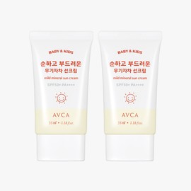 Abka [Abca][1+1] Baby & Kids Inorganic Sunscreen Infant Sunscreen SPF50+ PA++++ 35ml / [아브카][1+1] 베이비 앤 키즈 무기자차 유아 선크림 SPF50+ PA++++ 35ml
