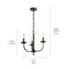 Kichler Mini Chandelier 3Lt