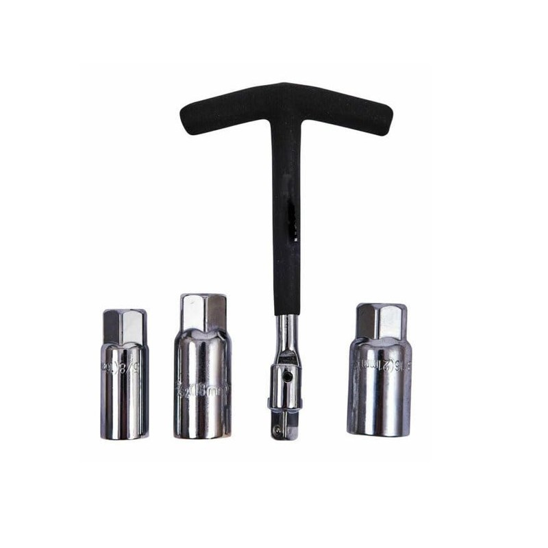 Mr. Gadget's Solutions 4PC T Bar Spark Plug Wrench Set