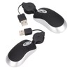 Mini Mouse, 68cm Retractable Cord Mouse Travel Mouse Wired Mouse,