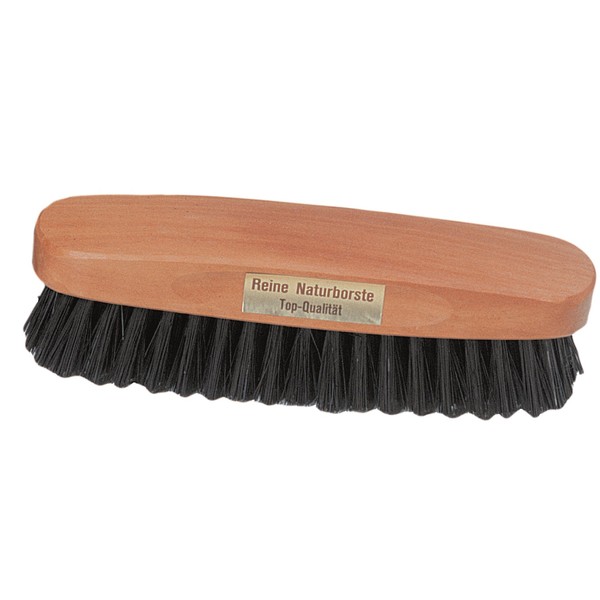 Redecker Natural Pig Bristle Clothes Brush with Pearwood Handle, 5-1/4-Inches