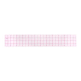 sourcing map Styling Sewing French Curve Ruler, 30.5x5cm Dress Makers Ruler Clear Sewing Tailors Pattern Making Rulers for Fashion Design and Guides for Fabric