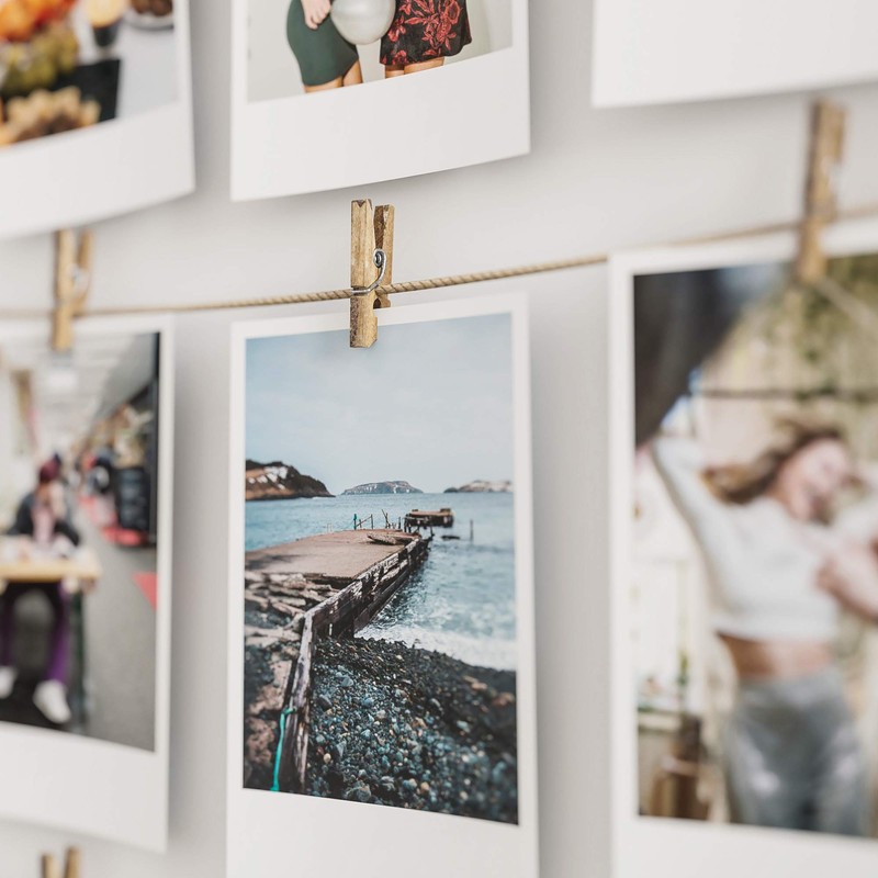 LWR CRAFTS Wooden Mini Clothespins 100 Per Pack 1" 2.5cm