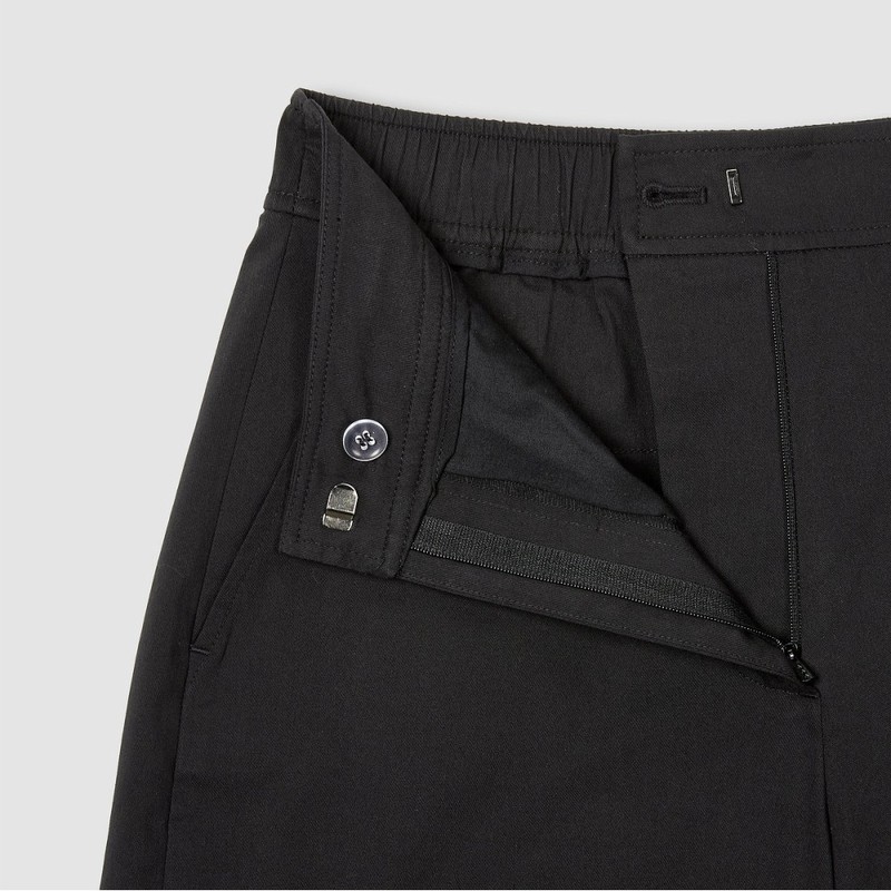 JAJU [JAJU] Women's Cotton Half Pants_Black