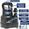 Superior Pump 91014 1/4 HP High Flow Thermoplastic Utility Pump,