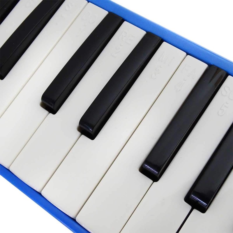 keepdrum Melodica Blue 32 Keys with Case