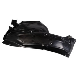 TRQ TRQ Front Right Rearward Inner Fender Liner Black Passenger Side Compatible with 2012-2013 INFINITI M35h 2011-2013 M37 M56 2014-2019 Q70 IN1249124