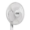 EZ-CHILL 16” Oscillating Pedestal Fan, 3-speed Options, 90-Degree Oscillating Head,