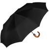 Doppler Magic Strong Men's Pocket Umbrella with Wooden Round Hook