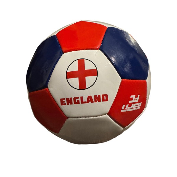 ESPNFC Soccer Ball, England Official Design, Size 5 Red White