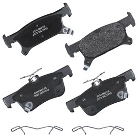 Bendix Premium SBM2025 Semi-Metallic Rear Brake Pads for Buick Envision 2018-2017