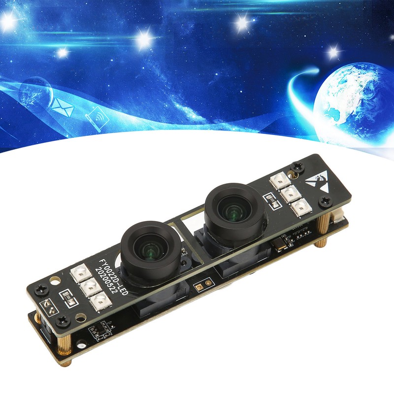Dual Lens USB Camera Module 2MP 1080P Wide Dynamic Low