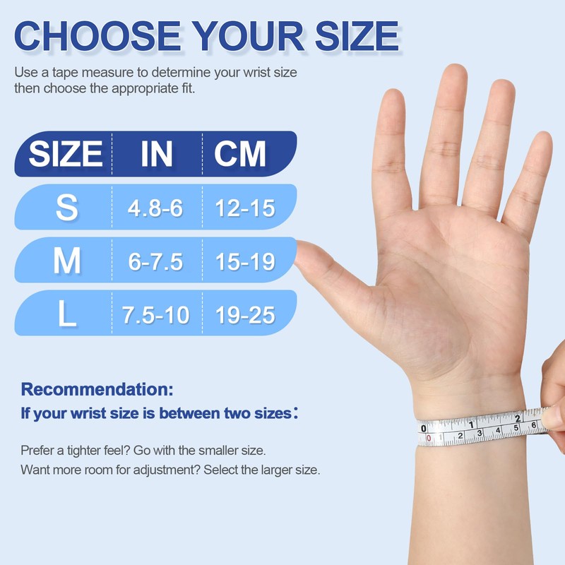 NEENCA Carpal Tunnel Wrist Brace for Night Support,Knob Adjustable Hand