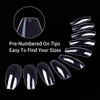 500 Pcs Nails Uñas Postizas Full Cover Nail Uñas Falsas