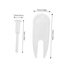 Kisangel 1set Exercise Replacement Kit Air Stopper and Easy Removal Tool for Yoga Fitness Equipment and Inflatable Beds Leakproof and Compact Design