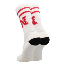 TCK Vintage Nebraska Cornhuskers Socks For Men and Womens Soft Cotton Sock (Nebraska Cornhuskers, Large)
