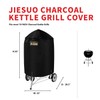 JIESUO BBQ Grill Cover for Weber Charcoal Kettle: Heavy Duty