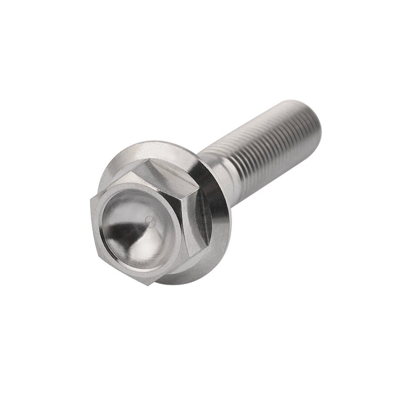 Dingtai Titanium Flange Bolt M8x20 25 30 35 40 45
