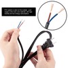 Pelopy 10 Packs Lamp Cord with Plug and Switch Light