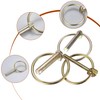 16 Pcs M4.5 Heavy Duty Lynch Pins, Linch Pins, Fastener