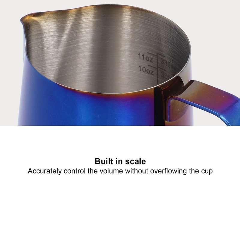 Stainless Steel Frothing Pitcher Milk Coffee Frothing Cup with Inner