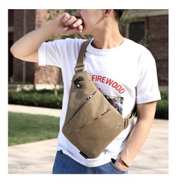 Ovecat Anti-Theft Cross-body Bag, Shoulder Bag, Chest Bag for Men and Women, yellow