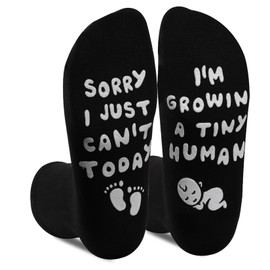 Mother's Day Gifts for Expecting Moms,First Time Mothers Gifts for New Mom, Mom To Be Gifts for Pregnant Women, Funny Maternity Socks Pregnancy Stocking Stuffers for Pregnant Wife Daughter Friend