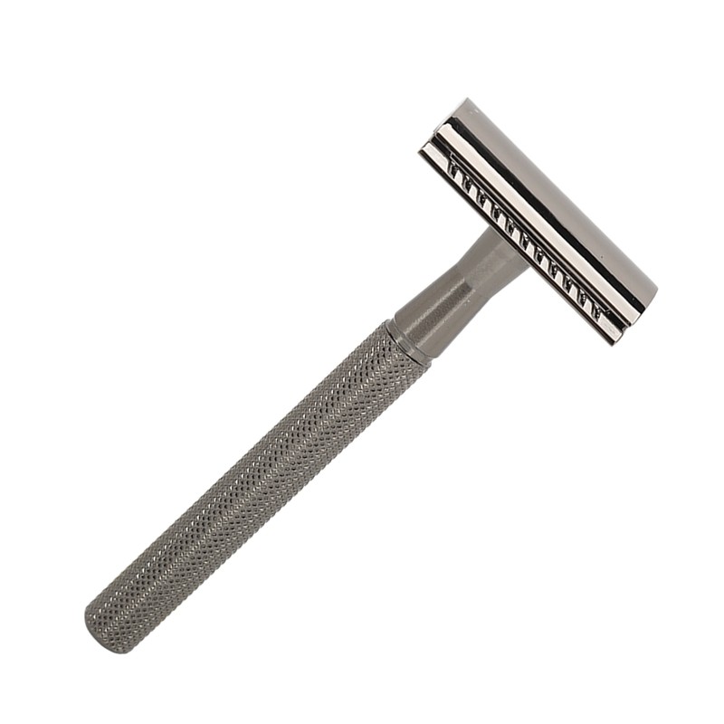 Manual Pocket Beard Trimmer Metal Vintage Double Sided Manual Facial