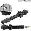 2 PCS Tubeless Presta Valve Stem ，40mm Lightweight Aluminum Alloy