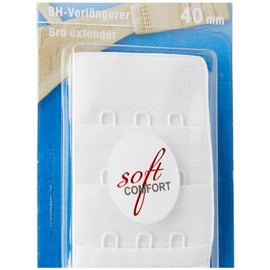 PRYM BH-Verlängerer 40mm Farbe: weiß # 992145 NEU in OVP