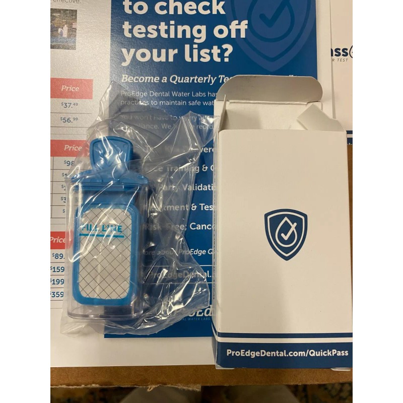 ProEdge Quickpass Dental Water Test Kit