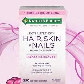 Nature’s Bounty NATURE'S BOUNTY HAIR, SKIN AND NAILS, 250 SOFTGELS