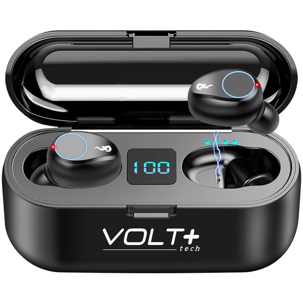 VOLT PLUS TECH Wireless V5.3 Bluetooth Earbuds Compatible with Xiaomi