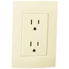 Leviton X03-UTOMA-PCM Receptáculo Dúplex con Tierra 15A 125/250V, Marfil Con