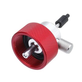 WSDMAVIS 1 Pcs Gas Refill Adapter Propane Filling Adapter Outdoor Camping Hiking Inflate Propane Canisters Connectors for Green Gas Tank with Silicone Oil Port