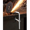 QWORK 8" Heavy Duty F Clamp, 4 Pack Drop-forged Bar
