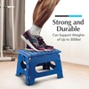 Handy Laundry Folding Lightweight Step Stool - Sturdy Enough to