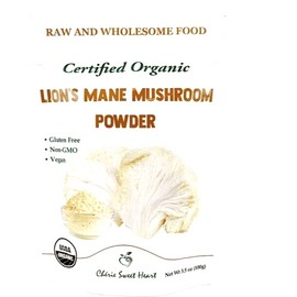 Cherie Sweet Heart Organic Lion's Mane Mushroom Powder 3.5 oz