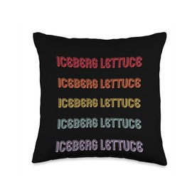 Iceberg Lettuce Throw Pillow