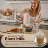 KHAVA 5-in-1 Electric Milk Frother and Steamer, Hot Cold Foam