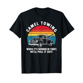 Camel Towing White Trash Party Attire Hillbilly Costume T-Shirt