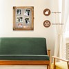 SAMGUYUE 11 x13 Shadow Box Frame, Sturdy Rustic Memory Display