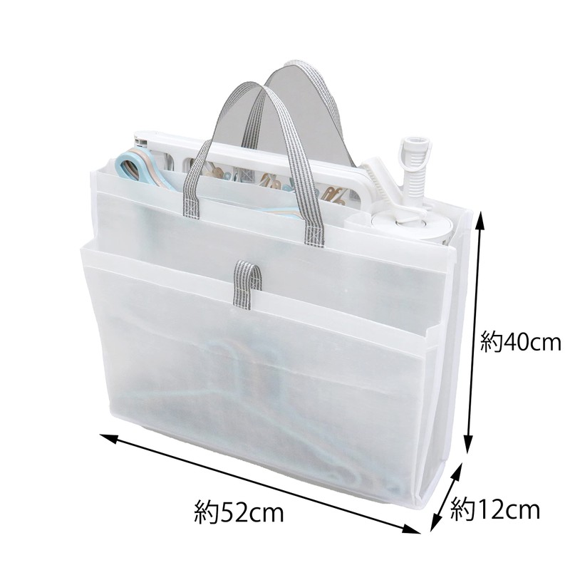 Towa Sangyo Laundry Storage Laundry Hanger Storage Bag, Compact, Hanger