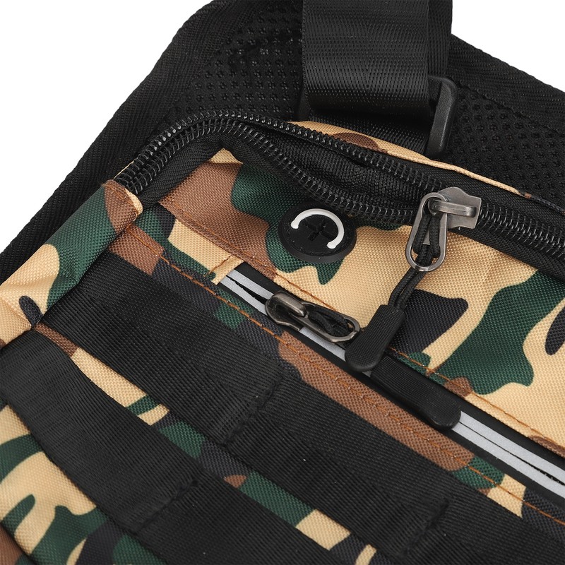 Sports Vest Chest Bag Lightweight Breathable Adjustable Strap Running Vest