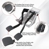 TQPONLY Brake Clutch Pedal Bracket Assembly Mounted Bushings Compatible with